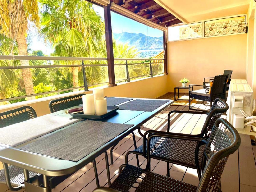 Calido Apartamento Con Gran Terraza Y Vistas A 600 Metros Del Mar Benalmádena Zewnętrze zdjęcie